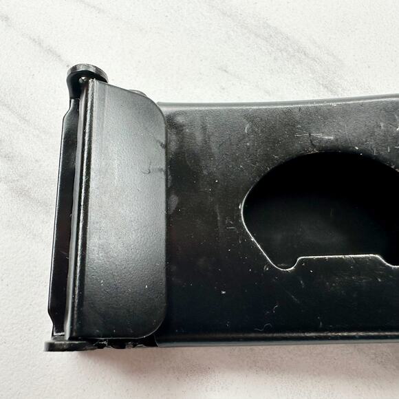 Black Bottle Opener Military Web Belt Buckle Flip Top Clamp ✨ - Picture 12 of 14